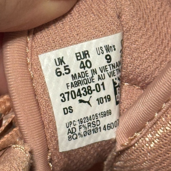 Puma Pacer Next FS Metfs Sneaker Size 9 Women - Picture 9 of 9